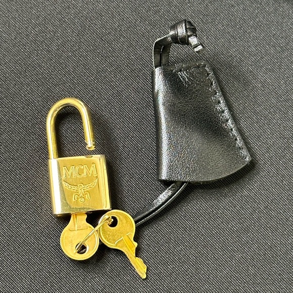 MCM Visetos Mini Black Bag - Picture 8 of 15